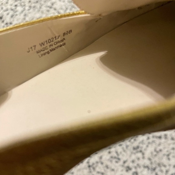 Cole Haan Gold Penny Loafers - Picture 3 of 4
